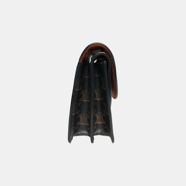 TRIOMPHE CANVAS Small Coated Canvas Brown