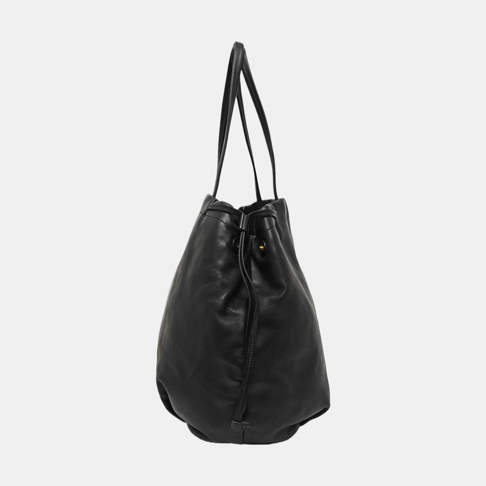 Calfskin Tote Bag Black