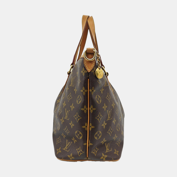 PALERMO PM Monogram Coated Canvas Brown