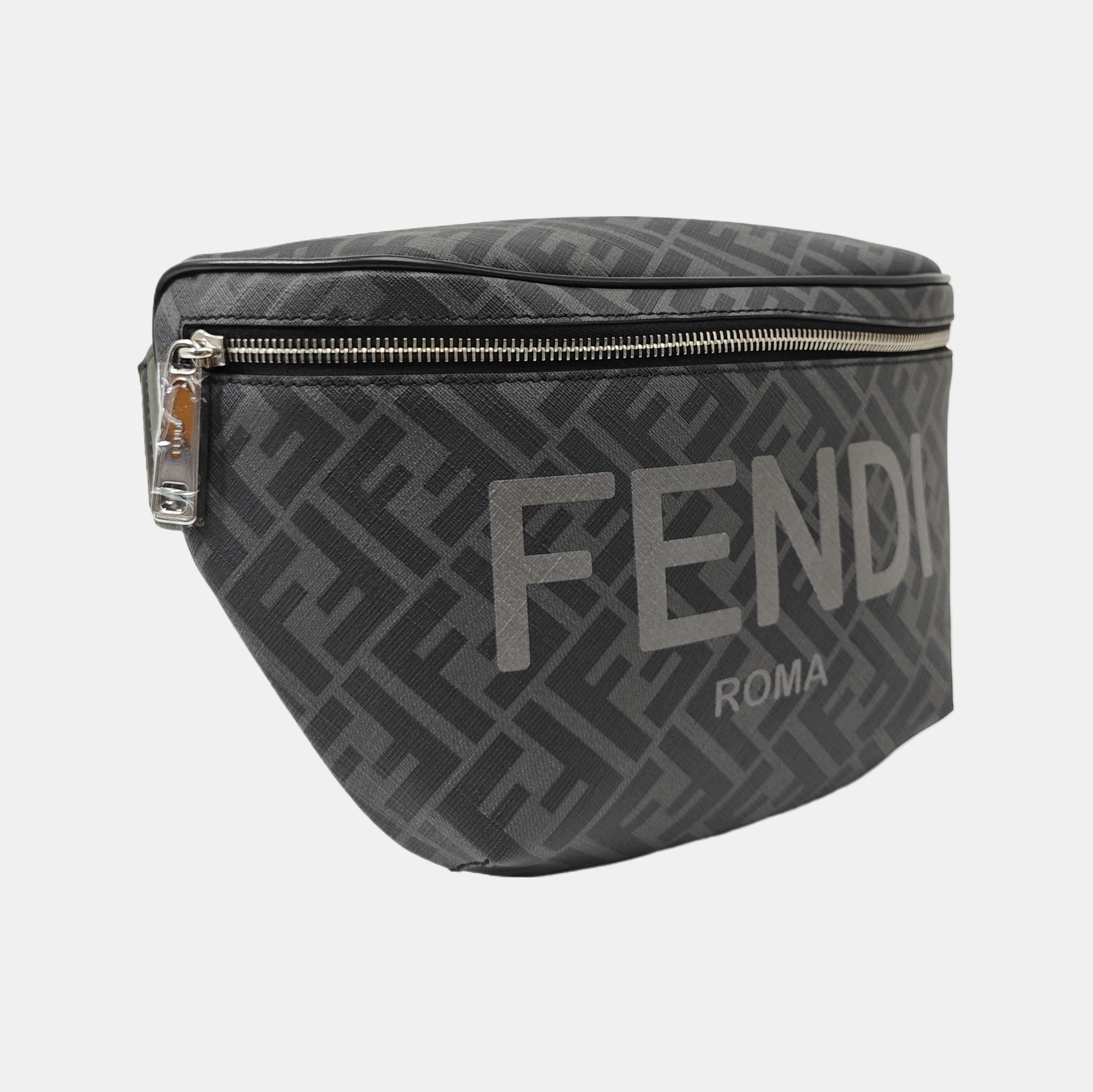 Roma Coated Canvas Black