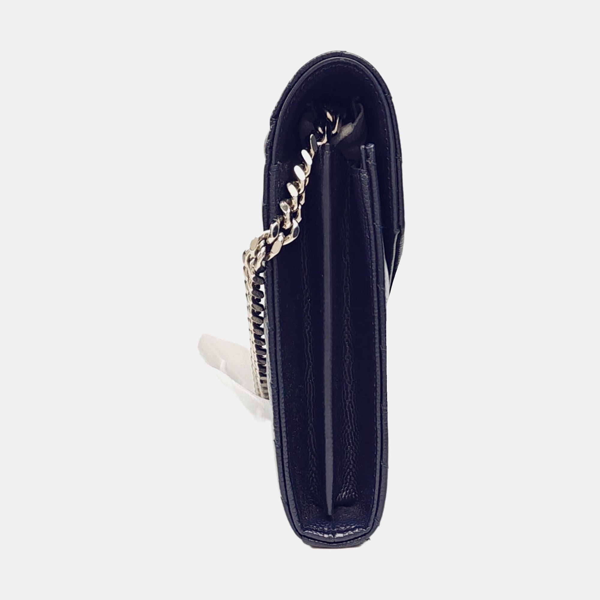 MONOGRAM Chevron Calfskin Blue