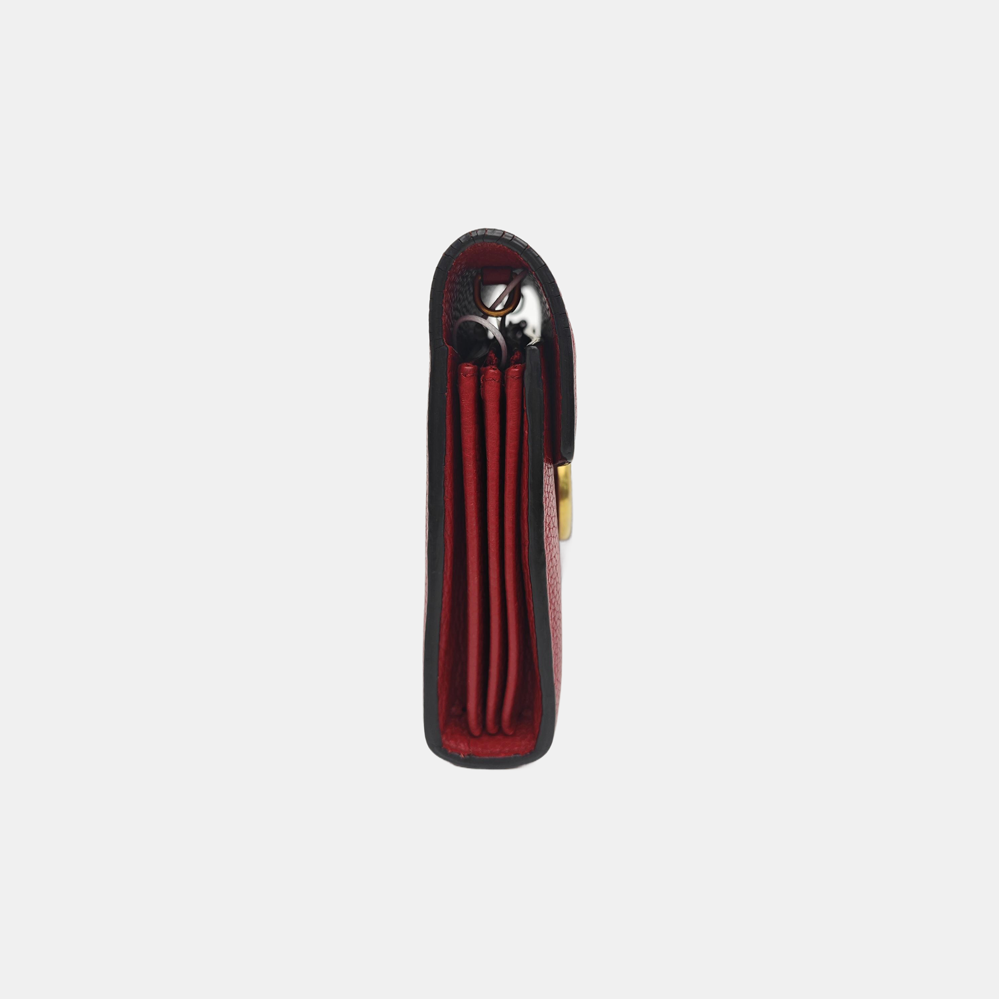 GG Marmont Mini Calfskin Red