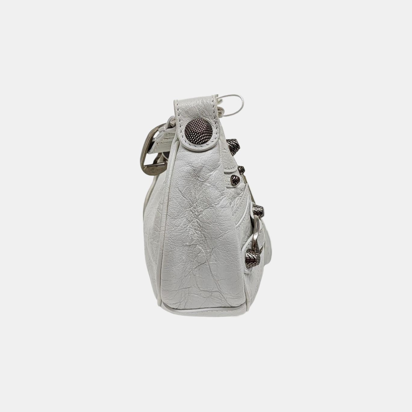 Le Cagole XS Patent Leather White