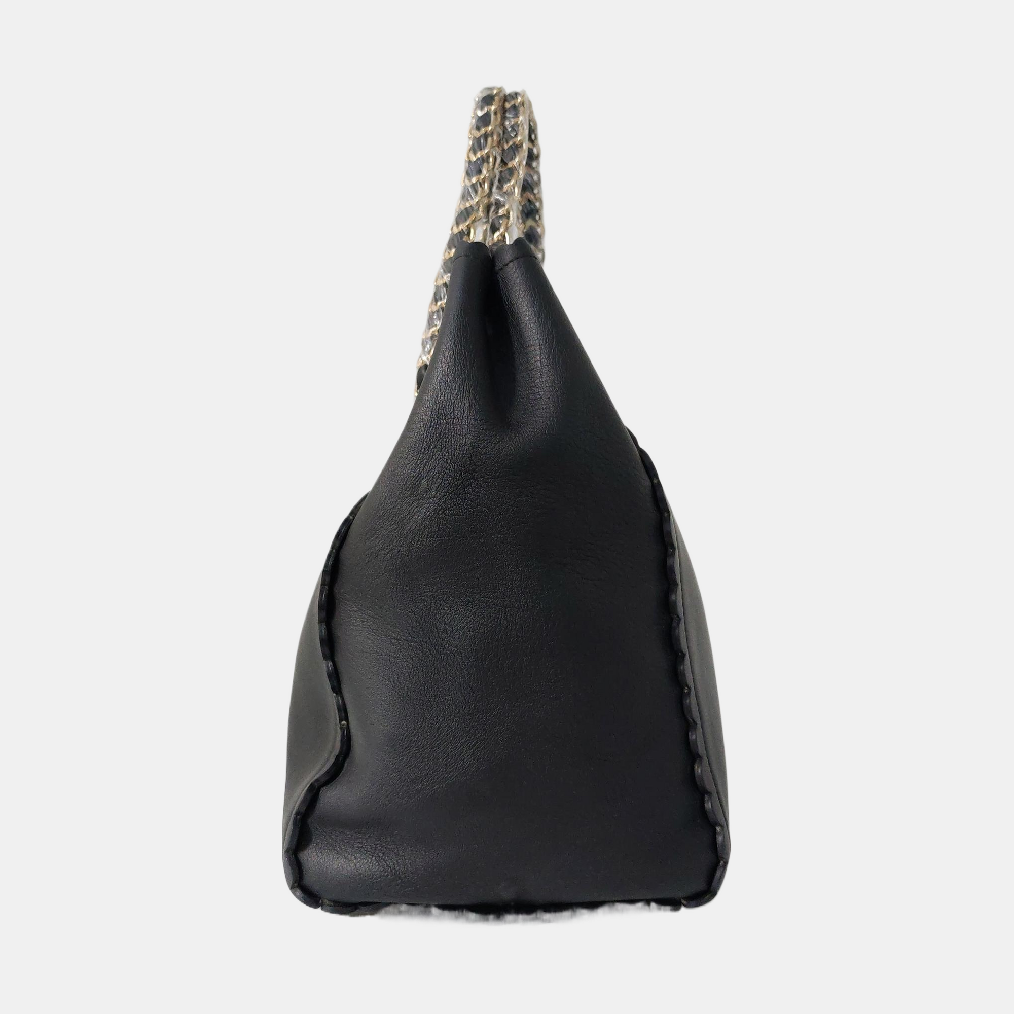 Large Calfskin Black
