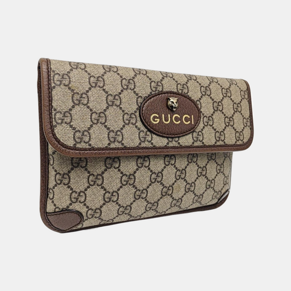 Neo Vintage Monogram Coated Canvas Beige