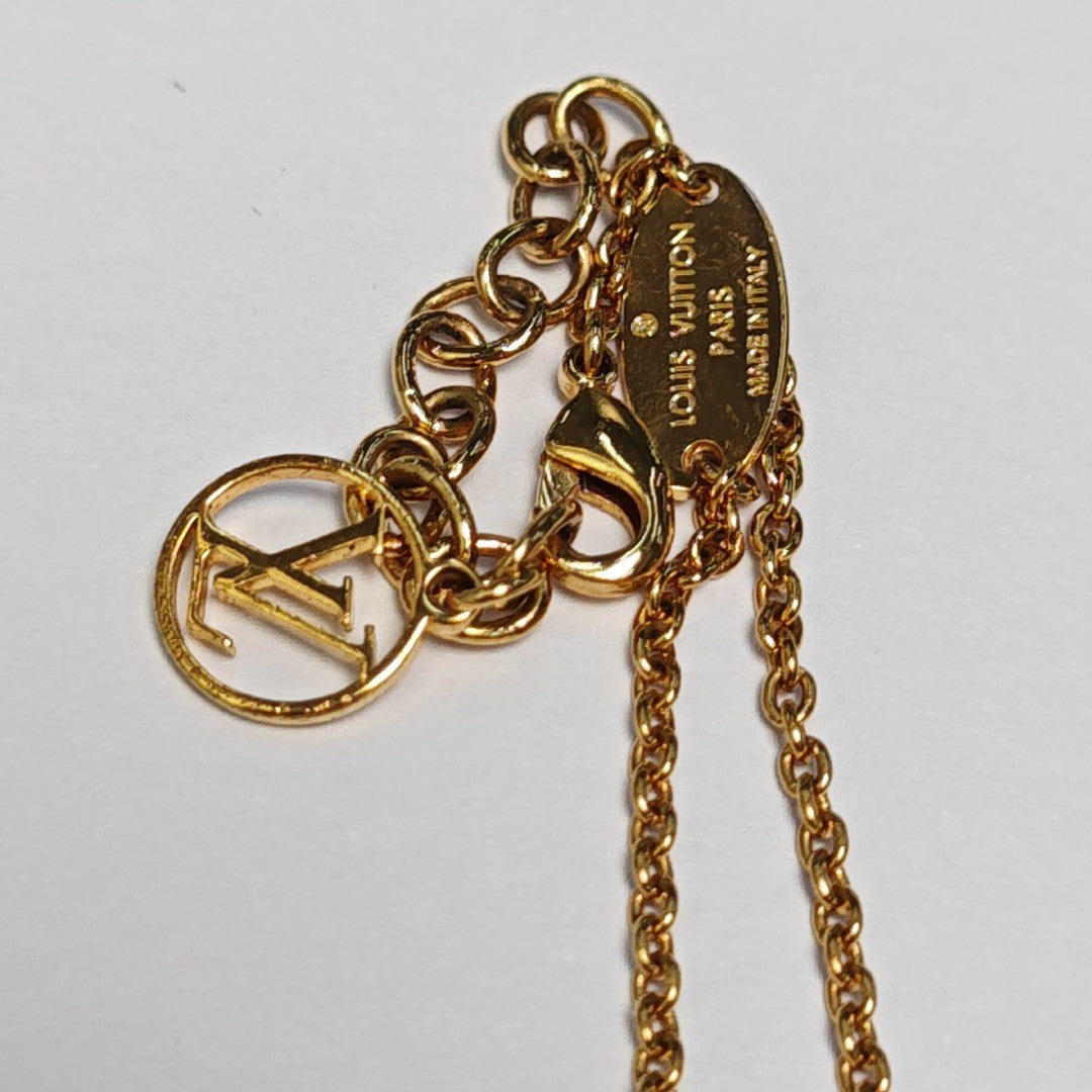 LV &amp; ME Metal Gold Bracelet