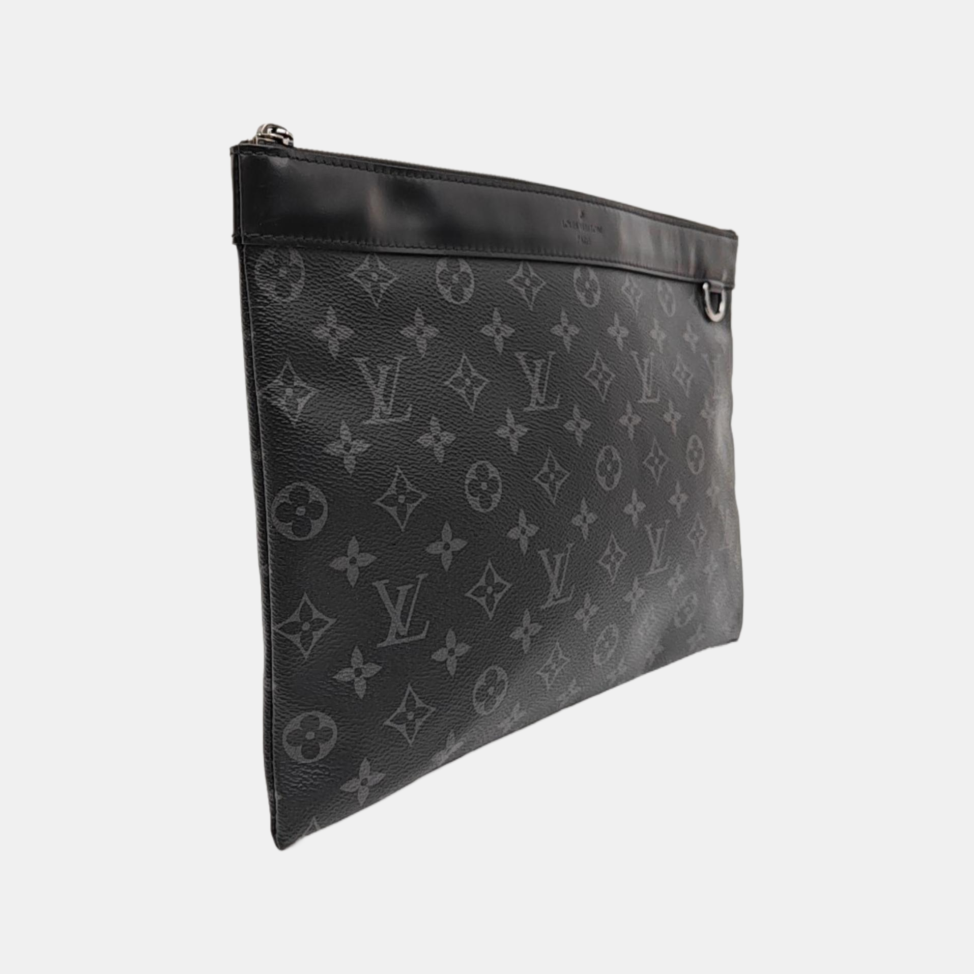 DISCOVERY Monogram Coated Canvas Gray