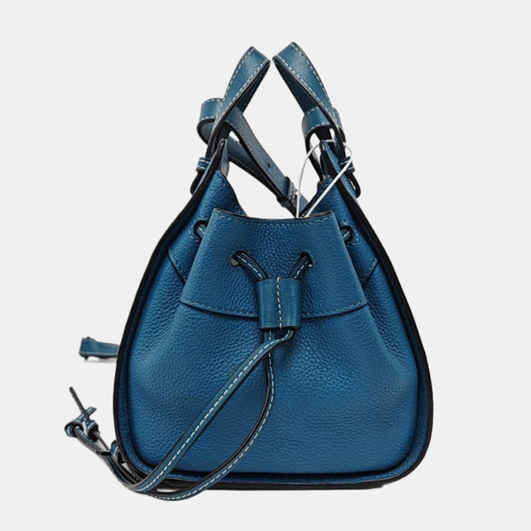 Authenticated pre-owned  Hammock Mini Calfskin Blue - Shoulder Bag at Looply