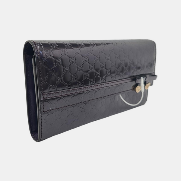 Monogram Calfskin Wallet Purple
