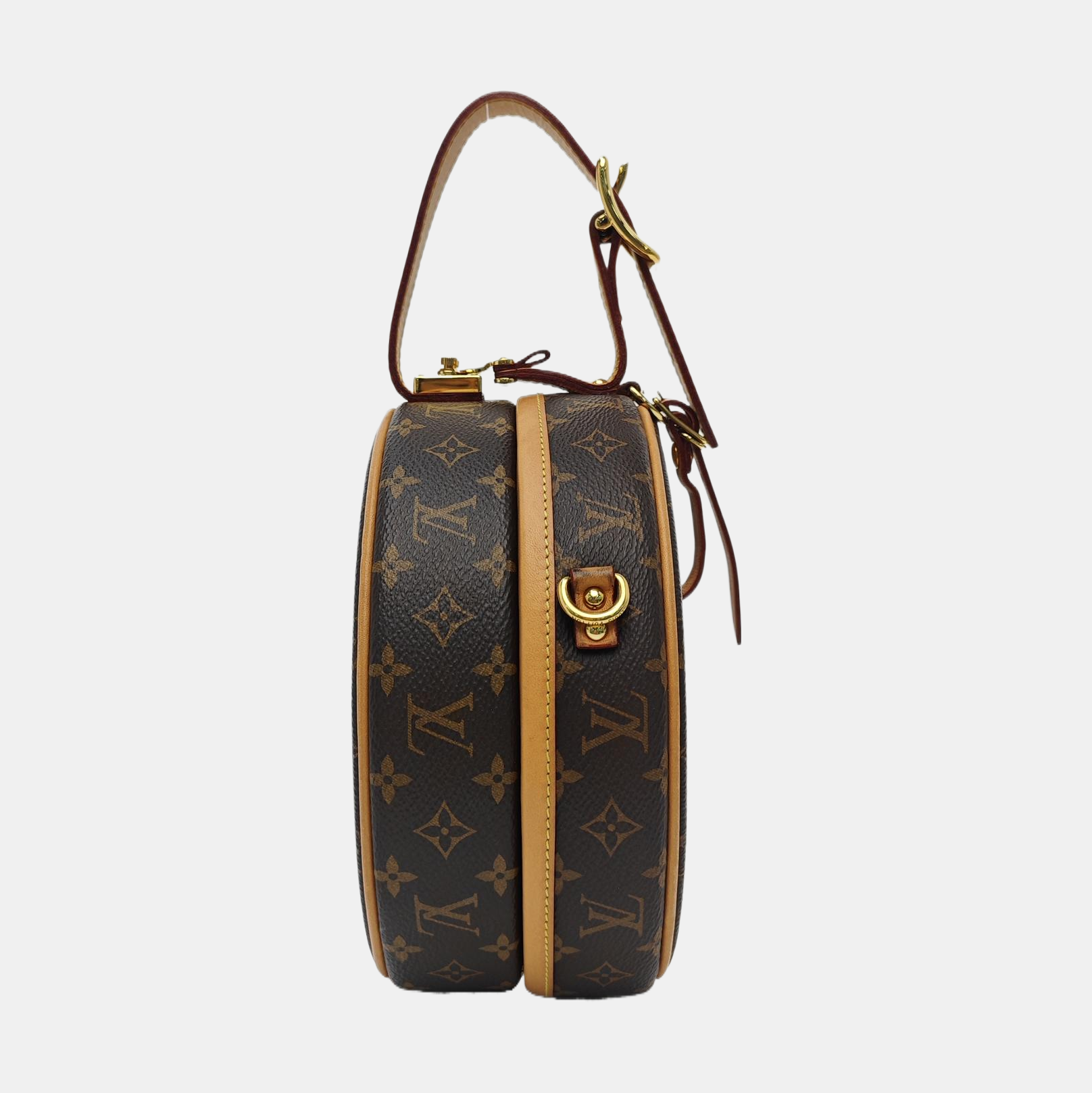 BOITE CHAPEAU PM Monogram Coated Canvas Brown