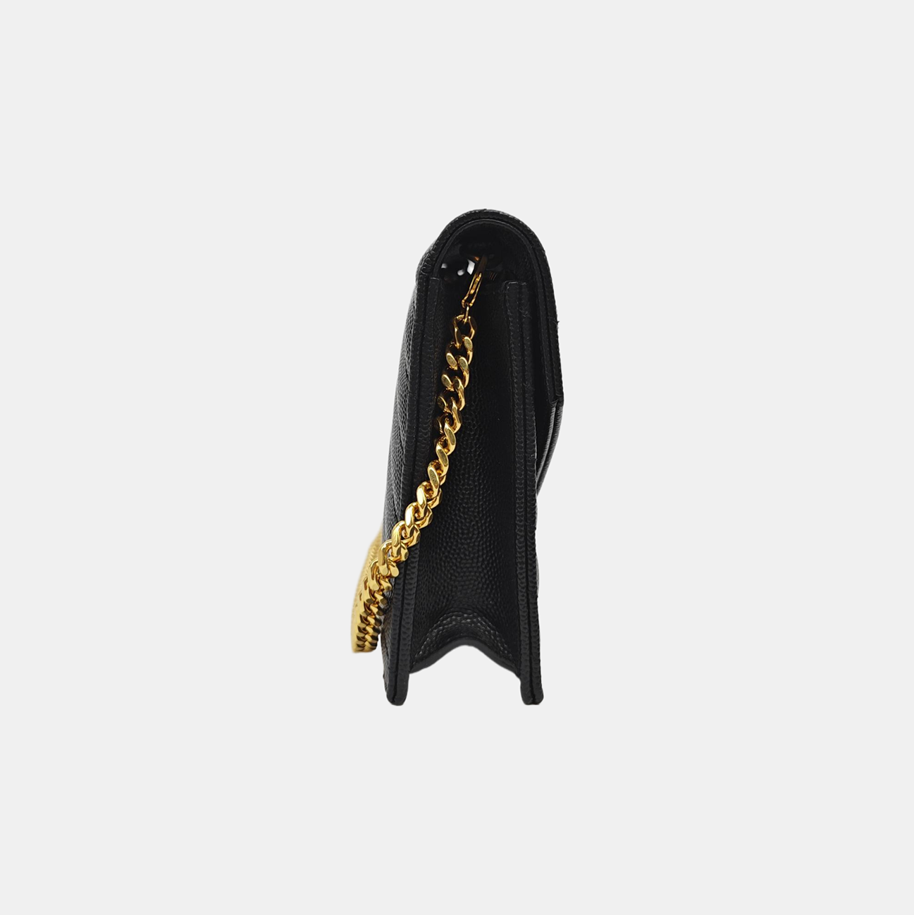 MONOGRAM WOC Chevron Calfskin Black