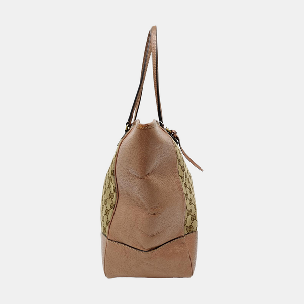 Bree Monogram Canvas Brown