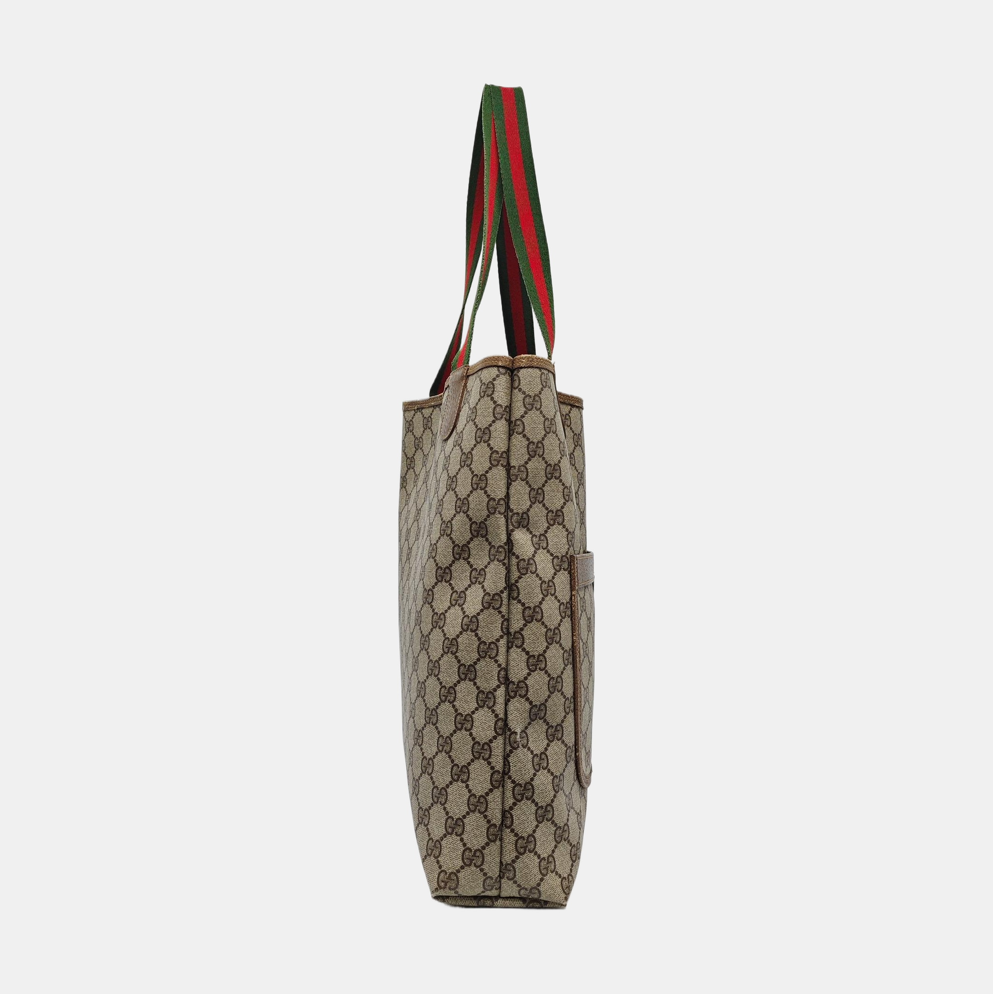 GG Supreme Monogram Coated Canvas Beige