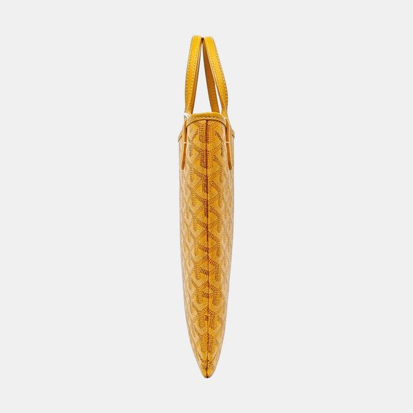 Poitiers Coated Canvas Yellow