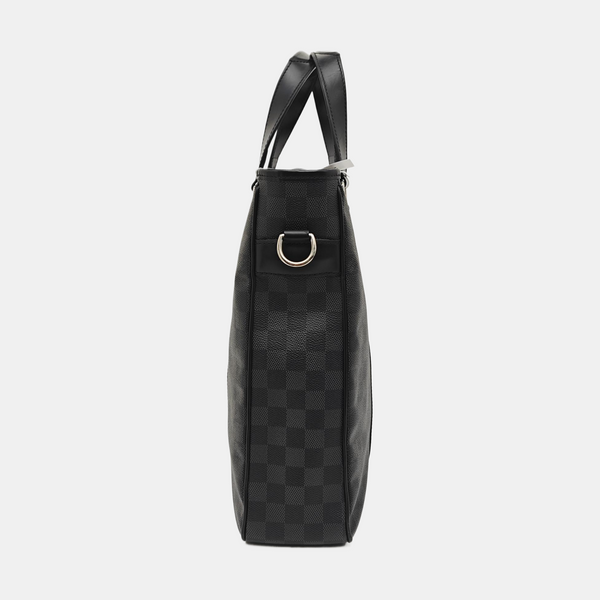 TADAO PM Damier Graphite Coated Canvas Gray