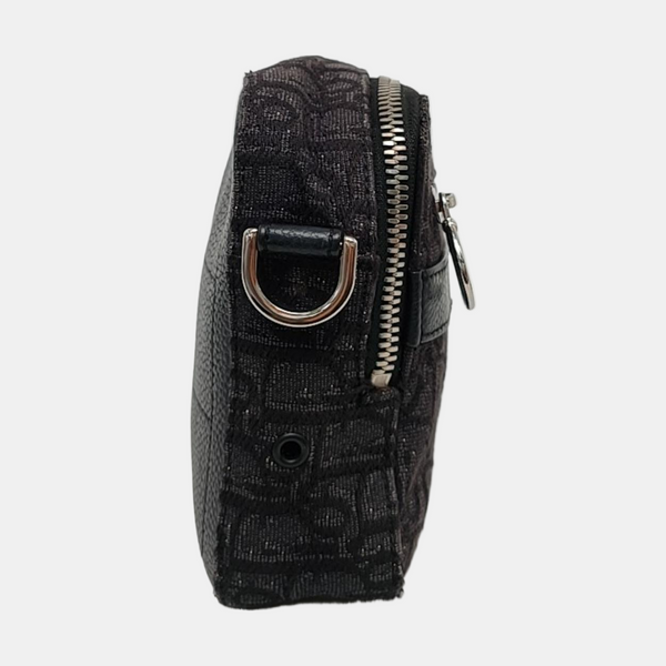 Safari Oblique Canvas Black