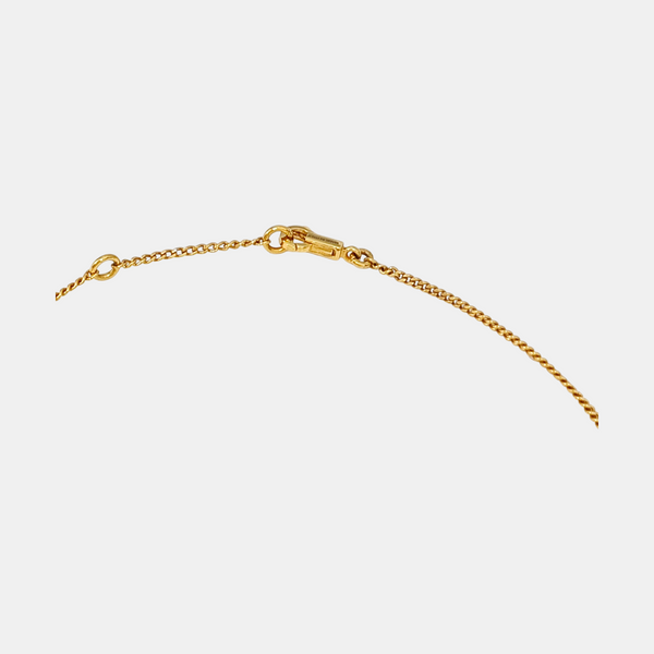 ALPHABET Brass Gold Necklace