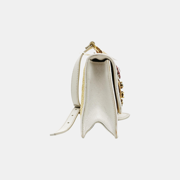 Miu Lady Straw Yellow