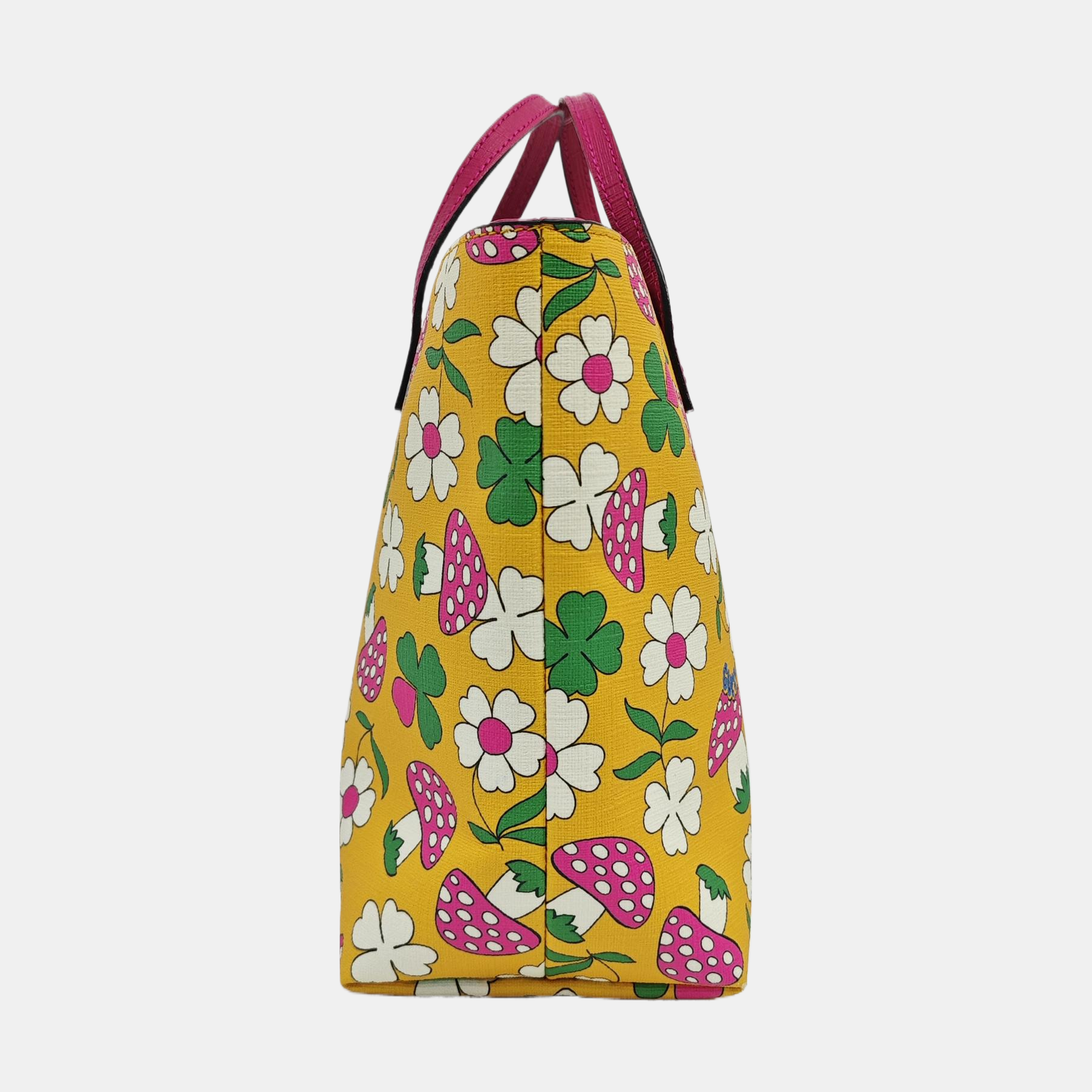 GG Imprime Coated Canvas Yellow
