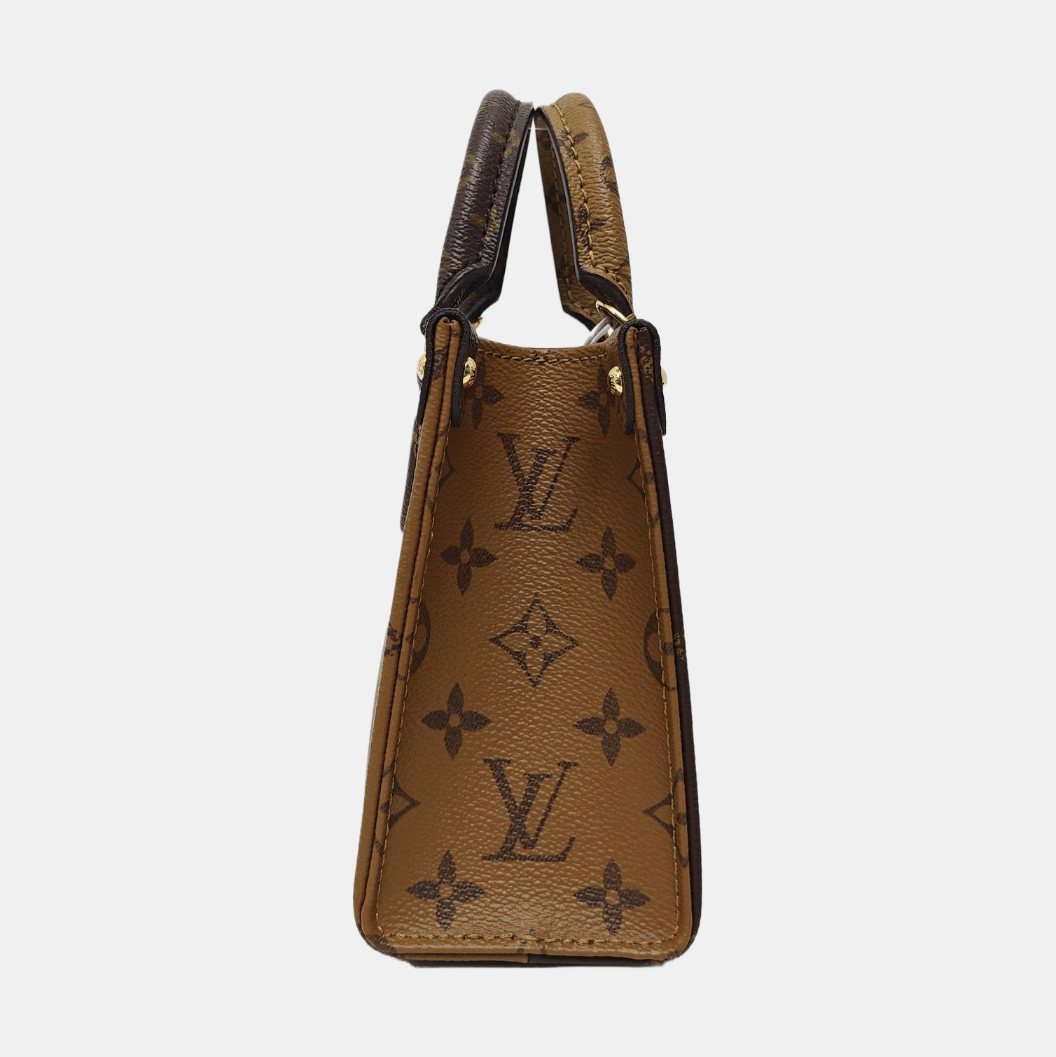 ONTHEGO BB Monogram Coated Canvas Brown