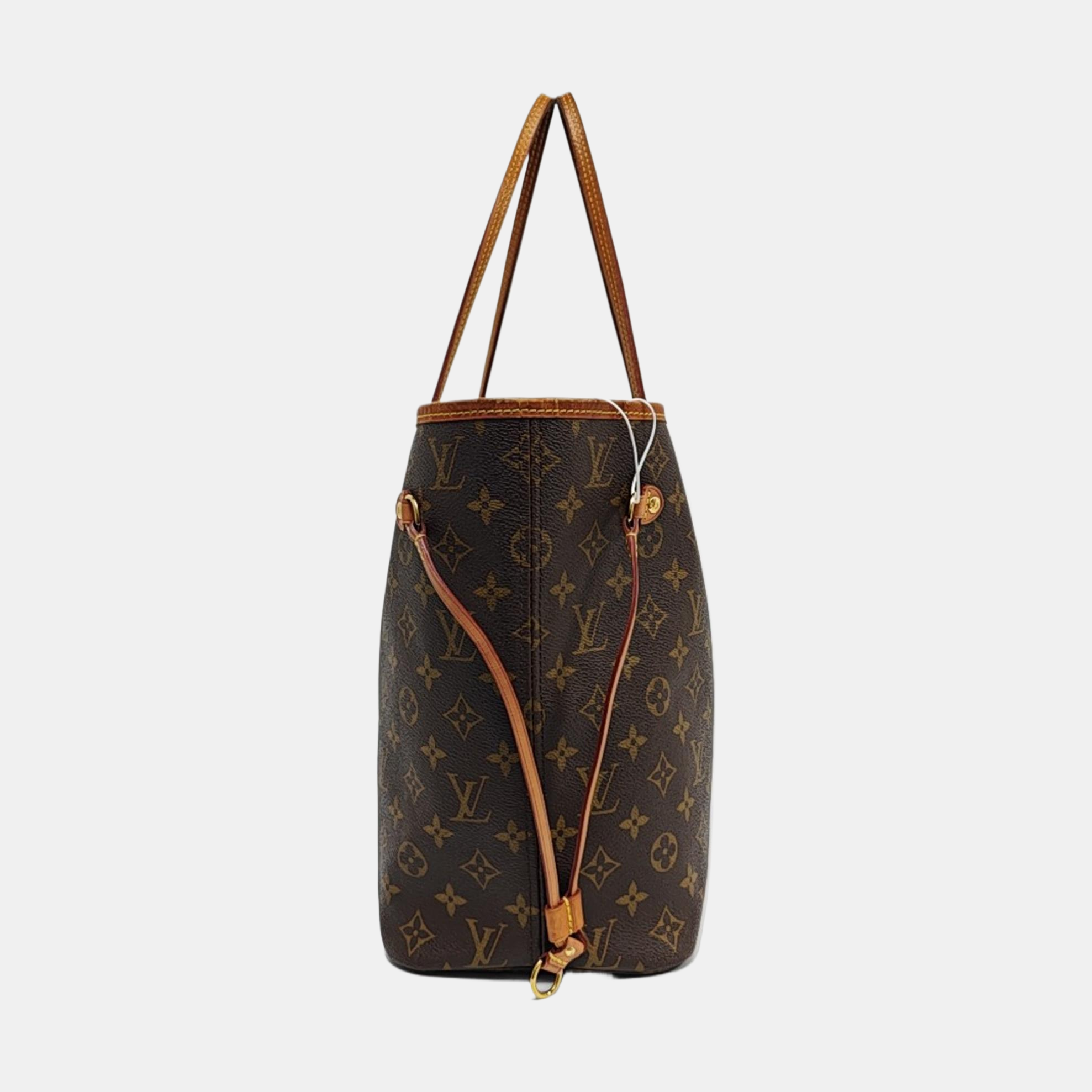 NEVERFULL MM Lona Monogram Revestida Marrón