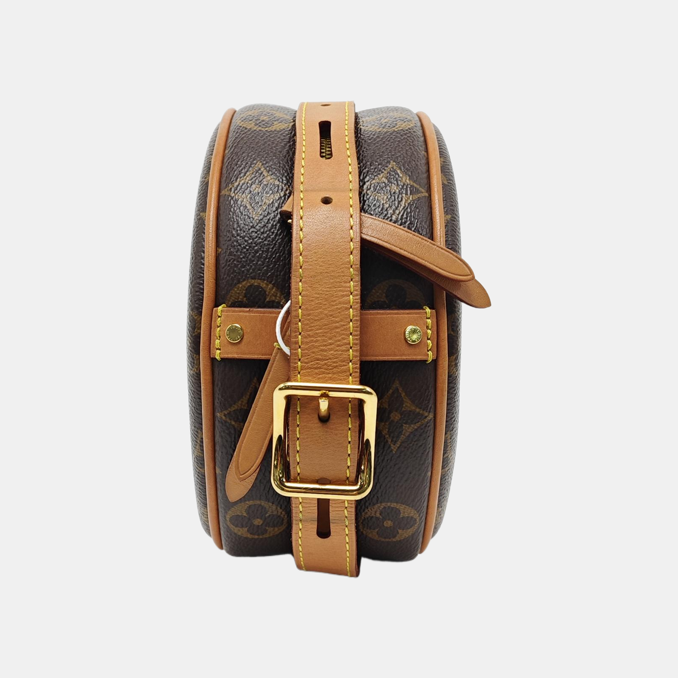 BOITE CHAPEAU PM Monogram Coated Canvas Brown