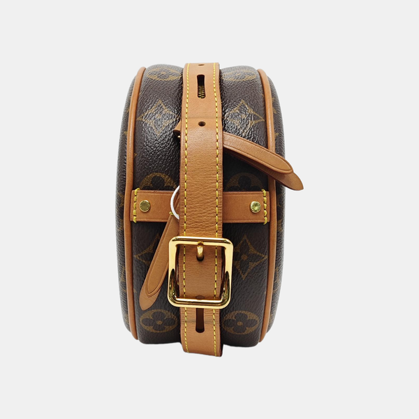 BOITE CHAPEAU PM Monogram Coated Canvas Brown