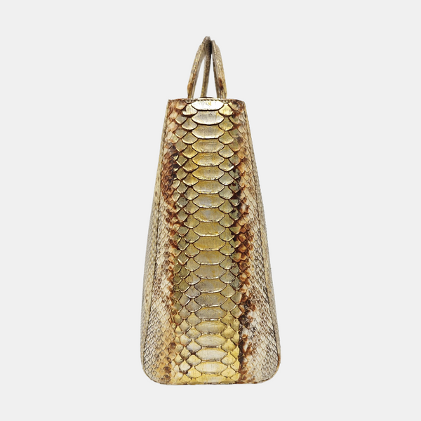 Lady Dior Large Python Multicolor