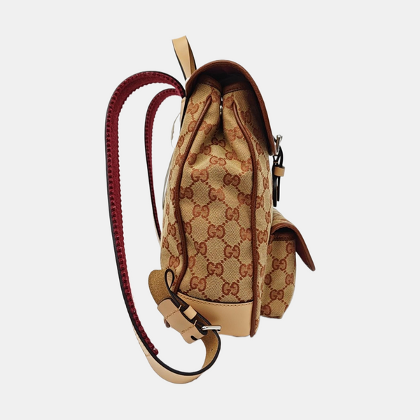 Monogram Canvas Backpack Brown