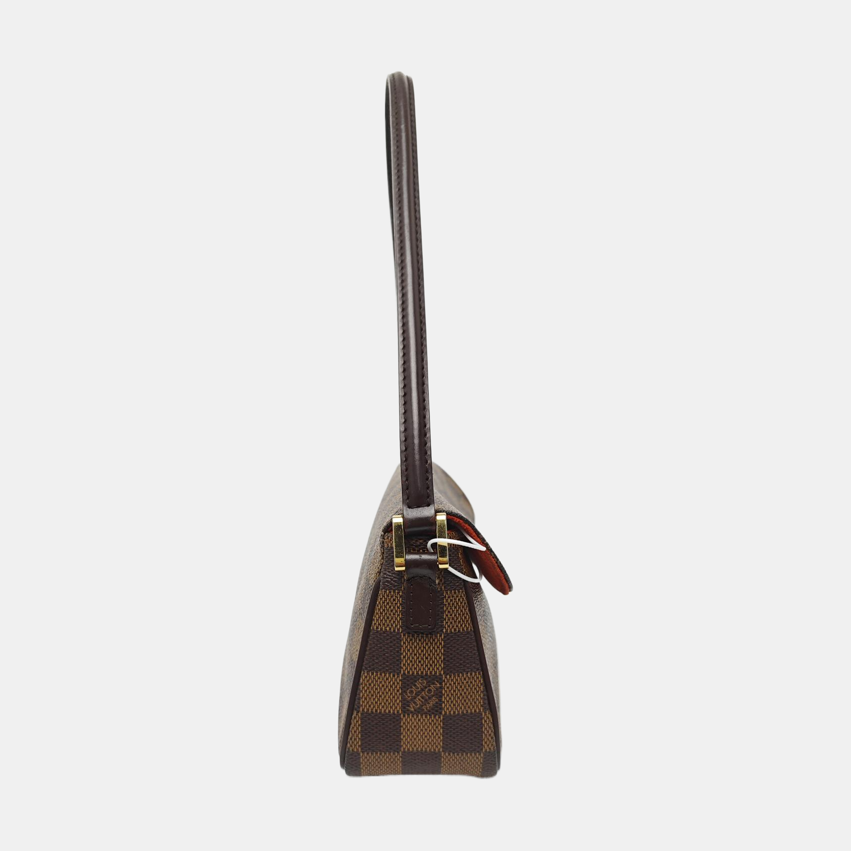 RECOLETA Damier Ebene Coated Canvas Brown