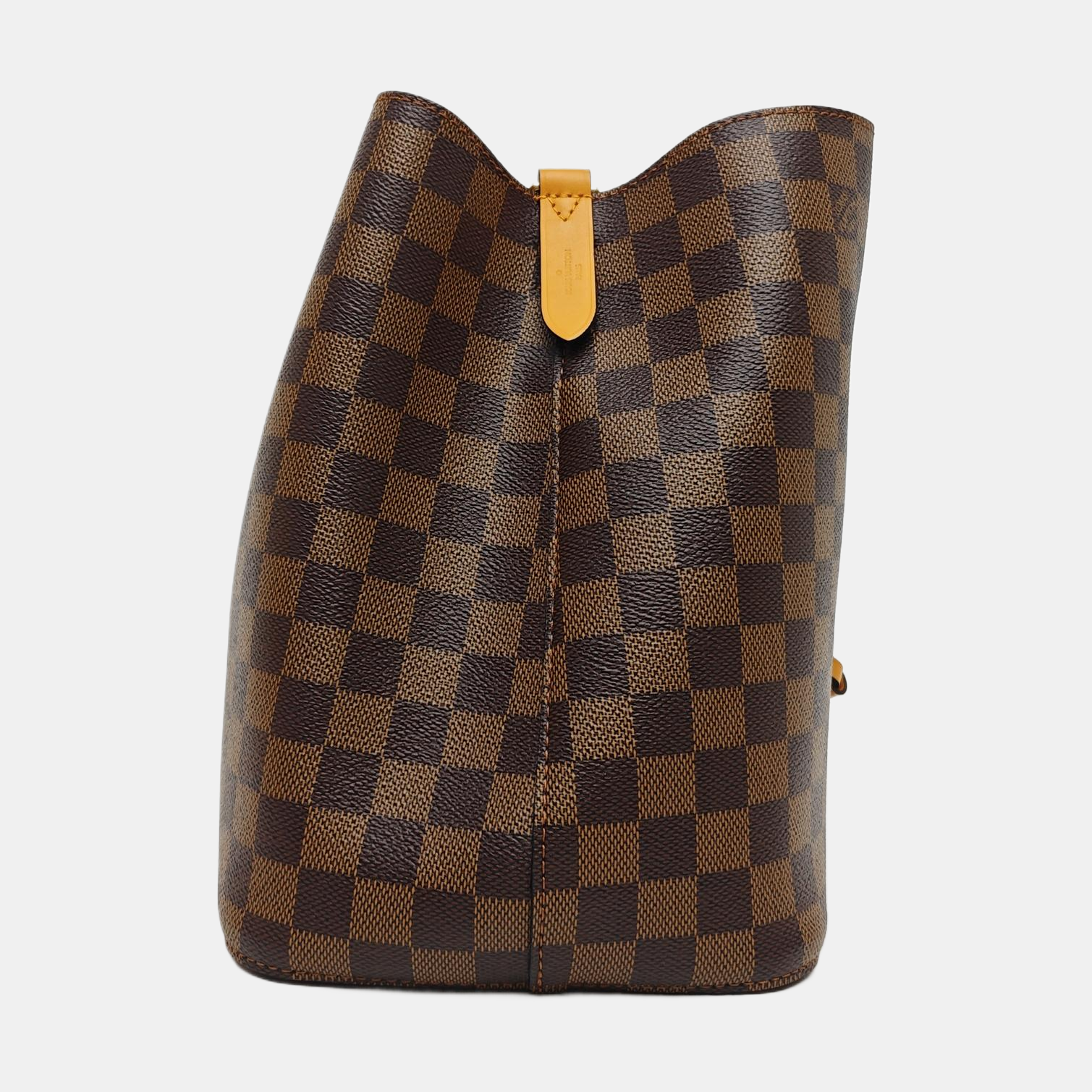 NÉONOÉ MM Damier Ebene Coated Canvas Brown