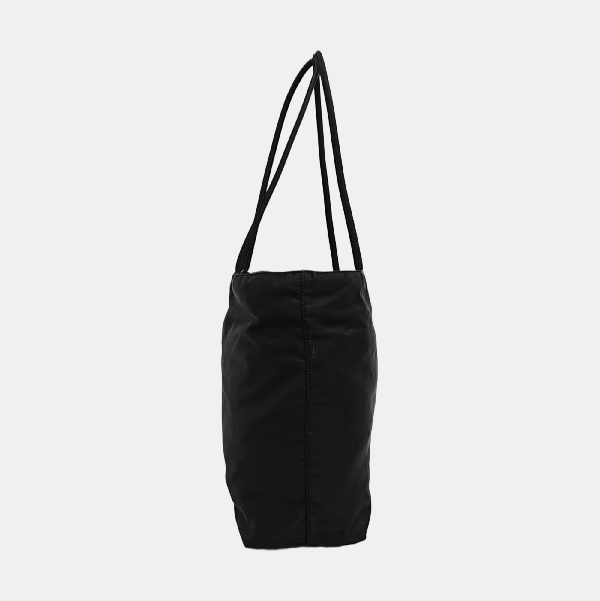 Nylon Tote Bag Black