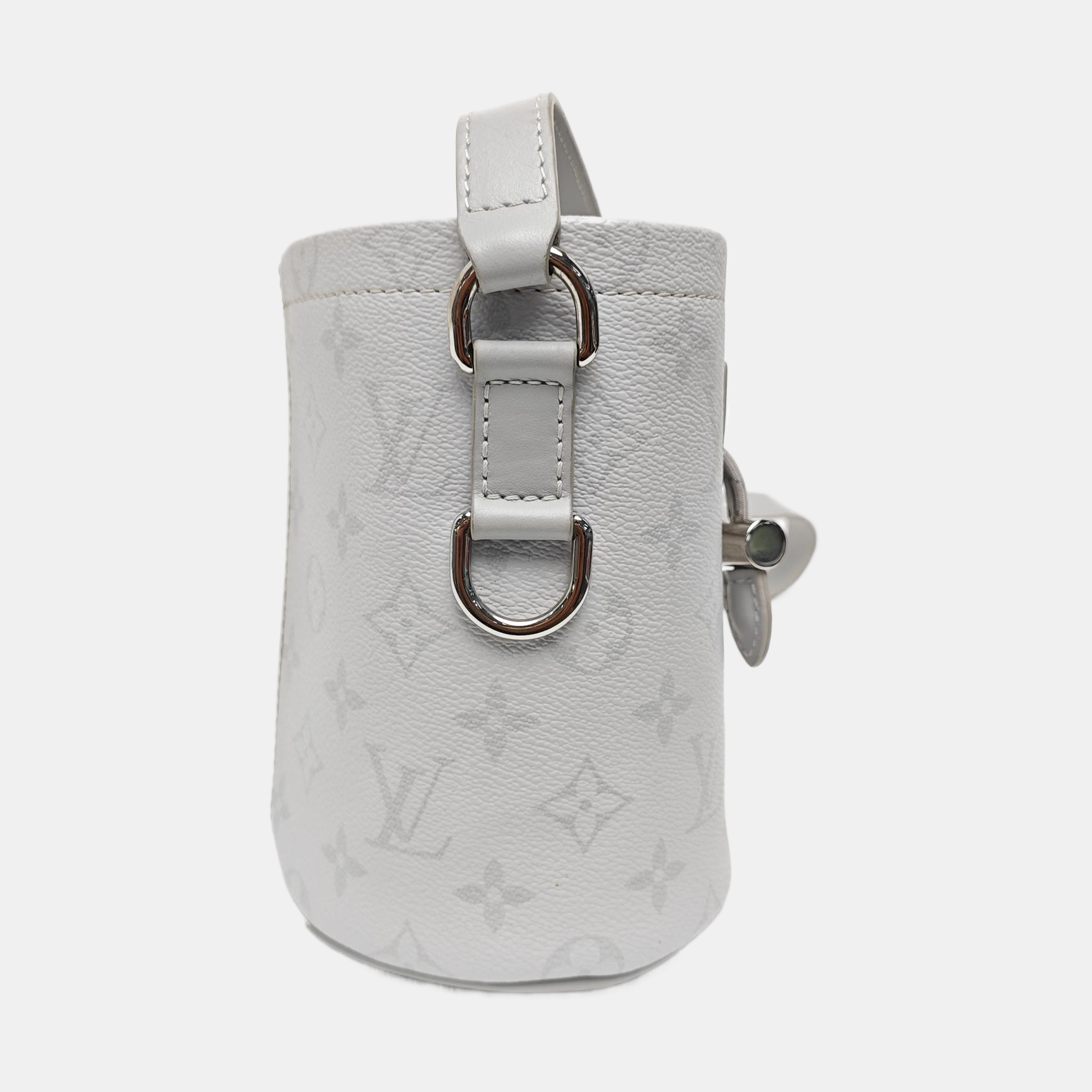 CHALK Monogram Coated Canvas Gray