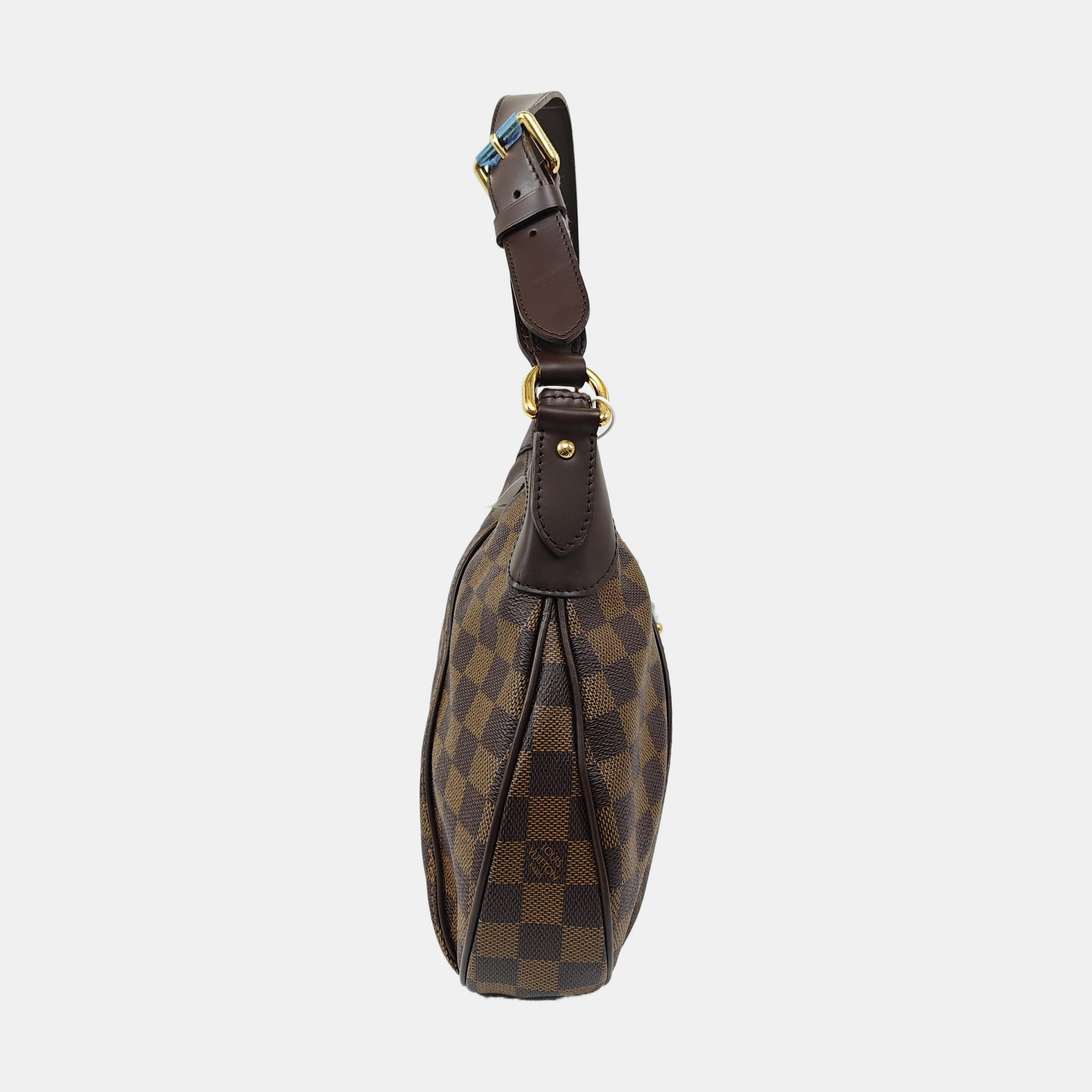 VINTAGE THAMES Damier Ebene Coated Canvas Brown