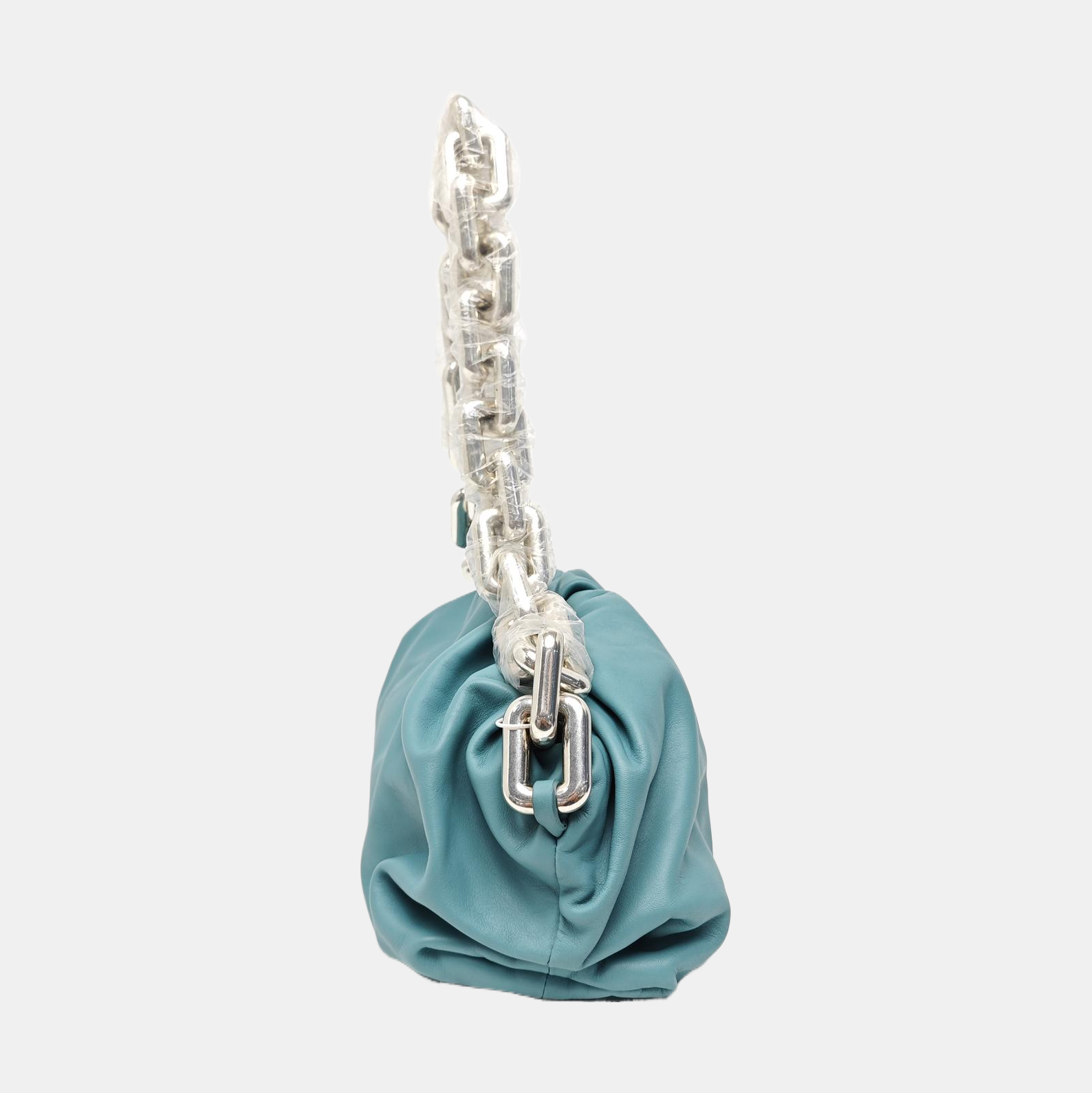 The Pouch Mini Calfskin Blue