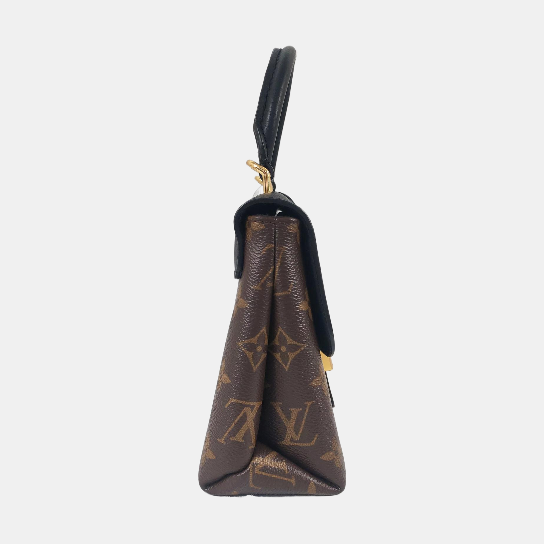 Authenticated pre-owned  LOCKY BB Monogram Coated Canvas Brown - Shoulder Bag at Looply