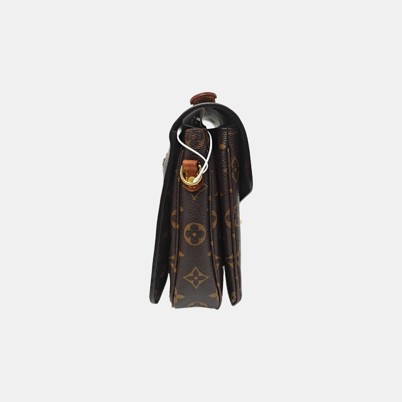 MÉTIS MM Monogram Coated Canvas Brown