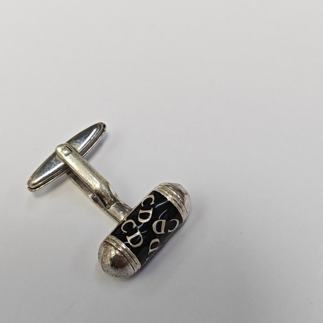 Metal Cufflink Silver