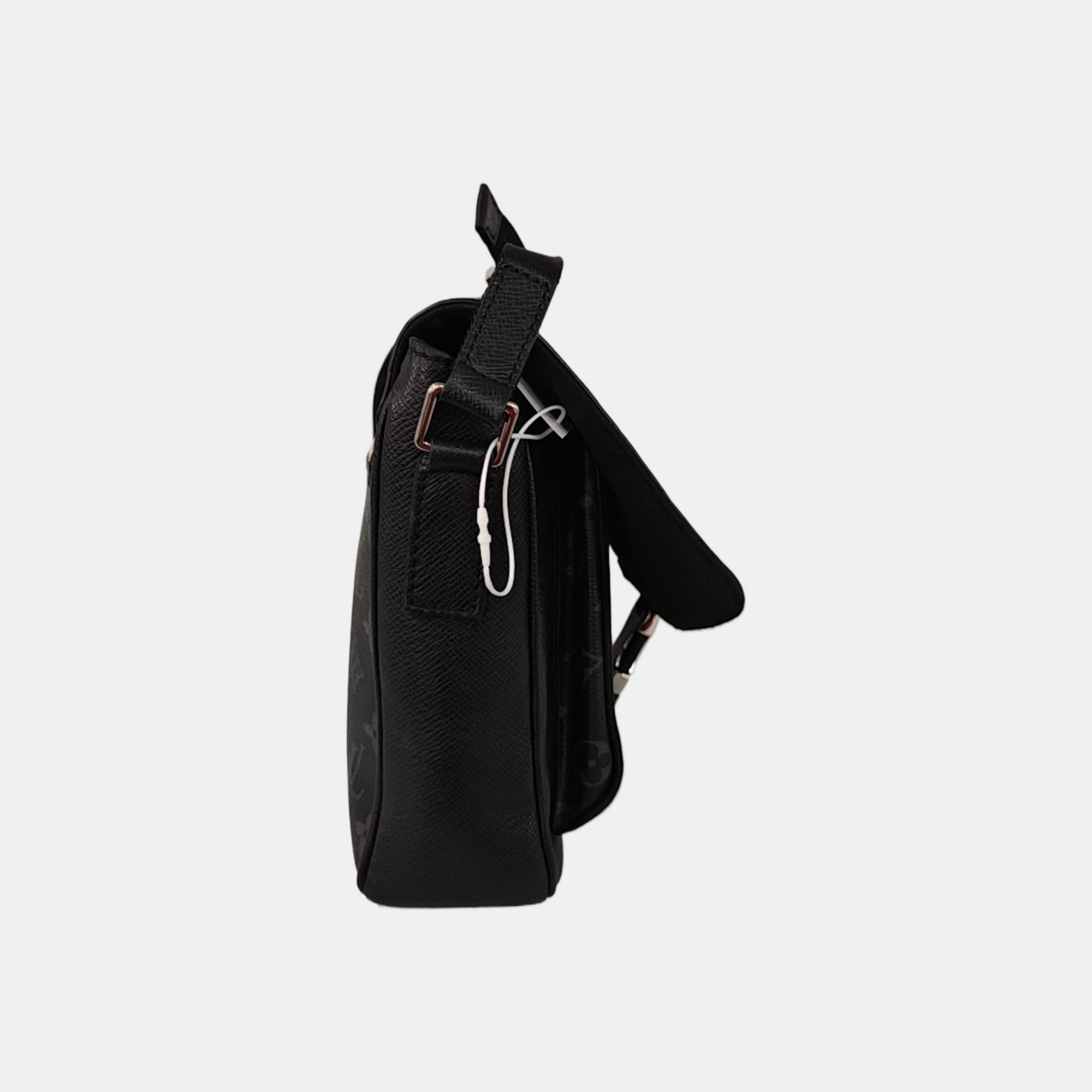 TAIGARAMA Monogram Coated Canvas Black