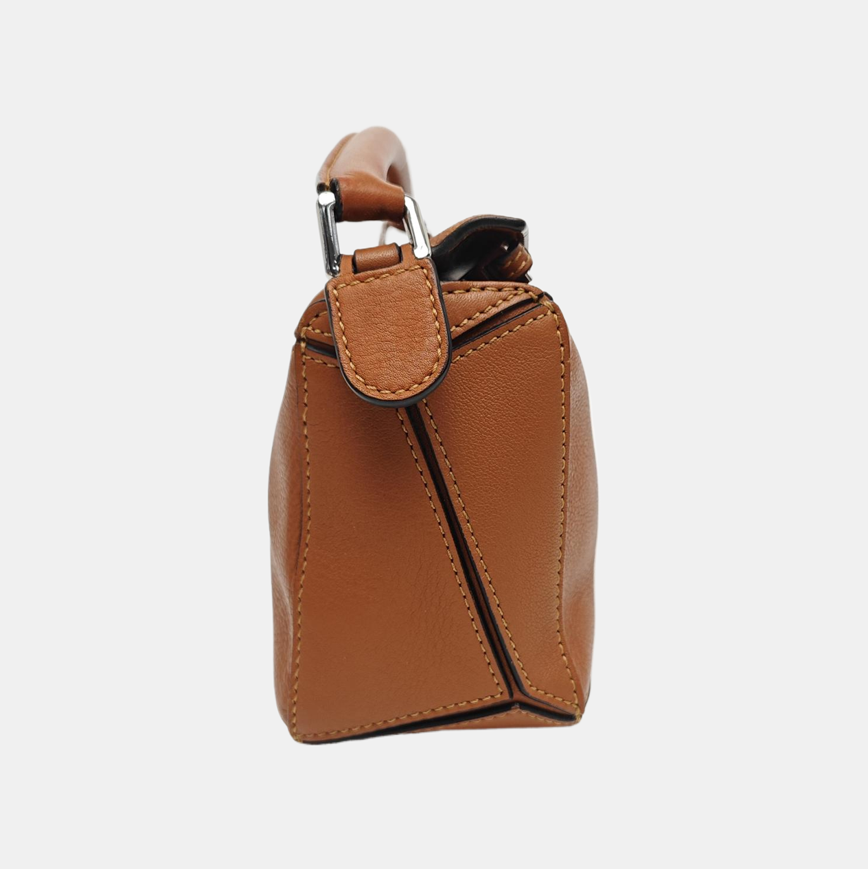 Puzzle Mini Calfskin Brown
