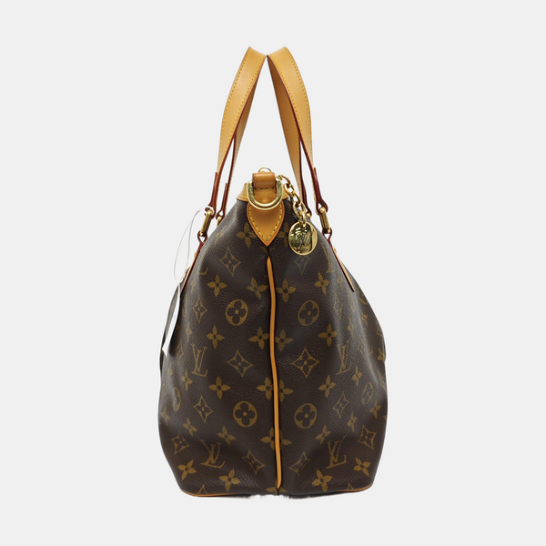 PALERMO PM Monogram Coated Canvas Brown