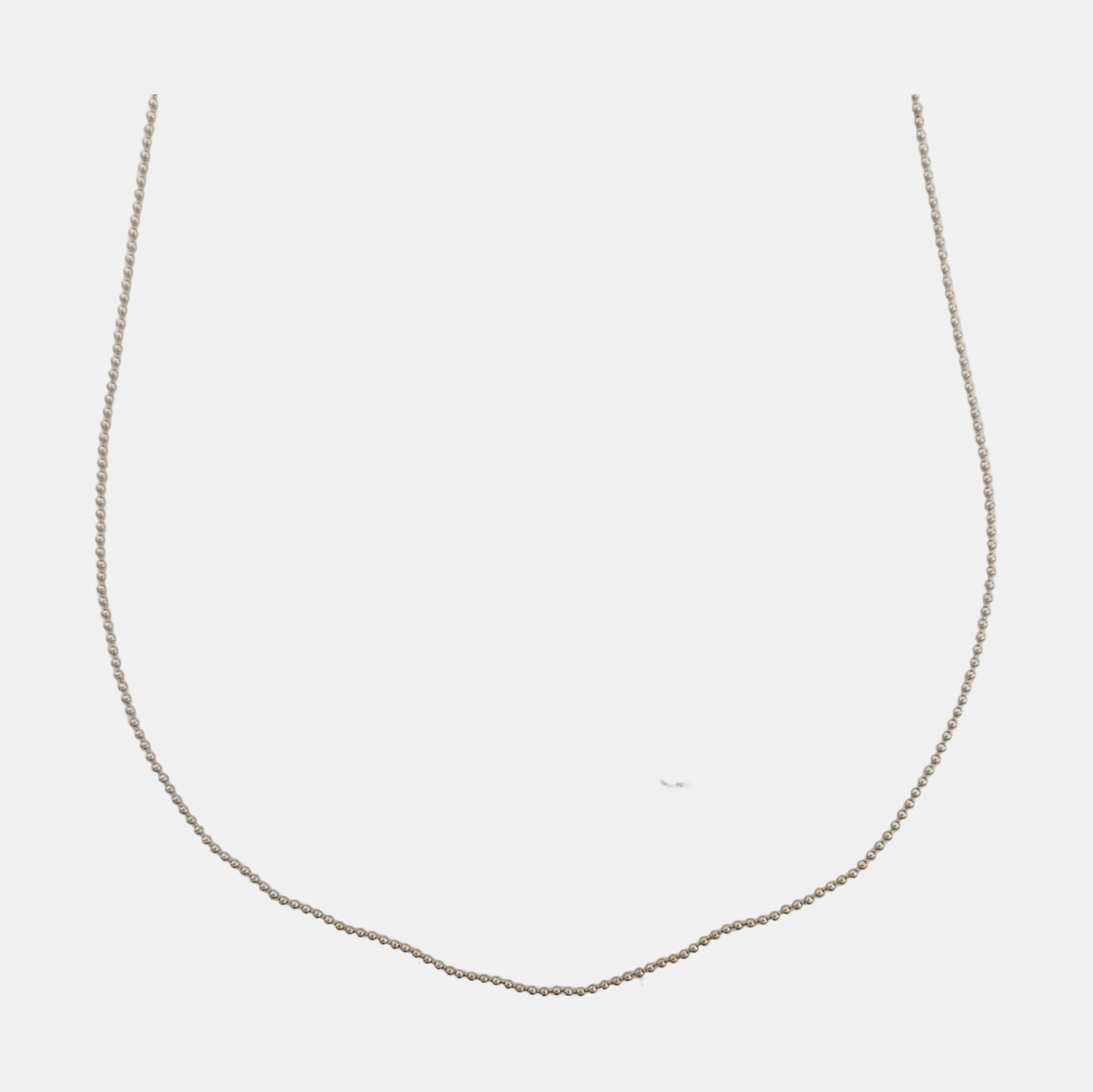 18k White Gold Silver Jewelry Set