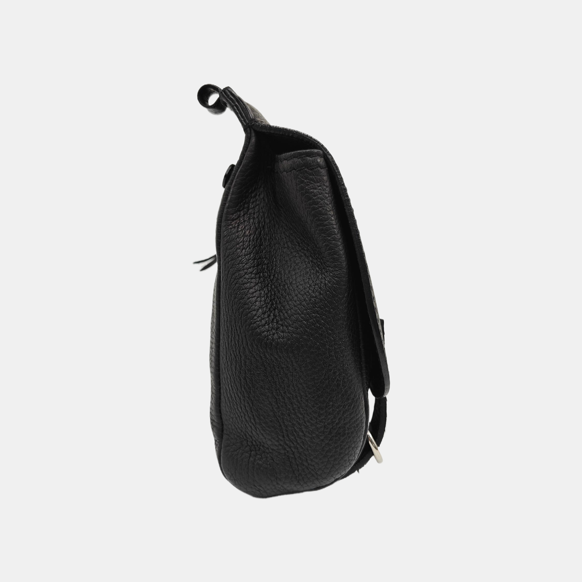Calfskin Crossbody Bag Black