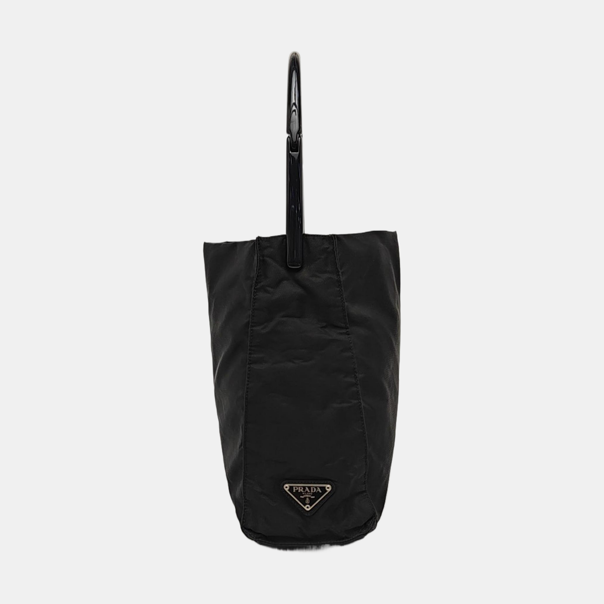 Nylon Tote Bag Black