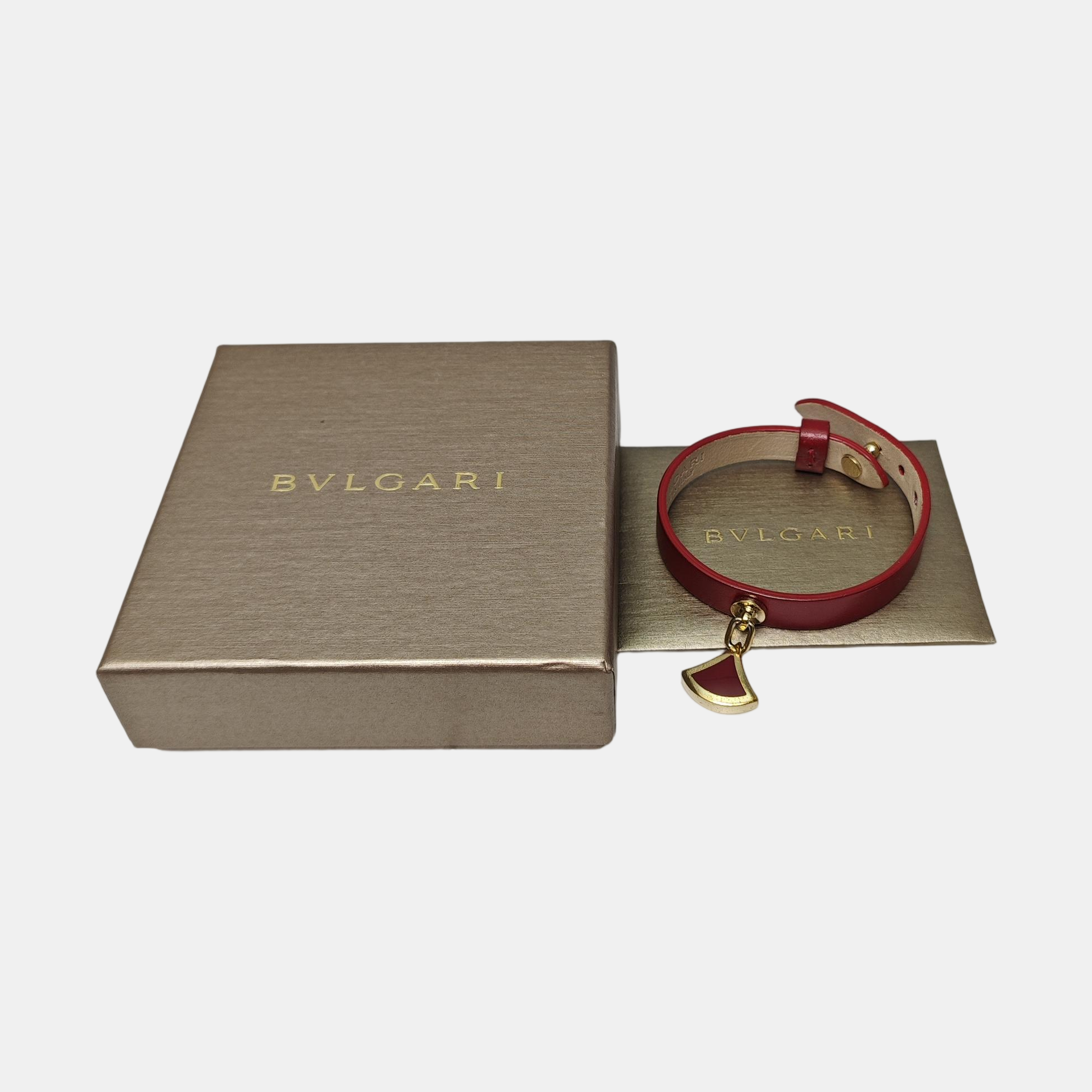 DIVAS' DREAM Brass Red Bracelet