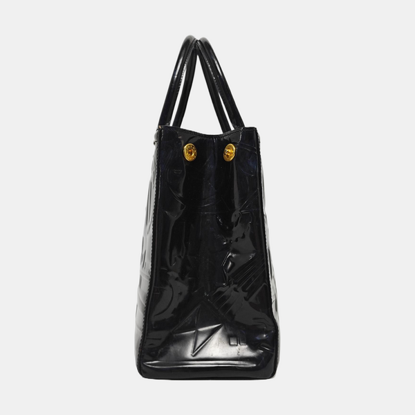 Calfskin Shoulder Bag Black