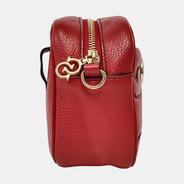 Galore Quilted Calfskin Red