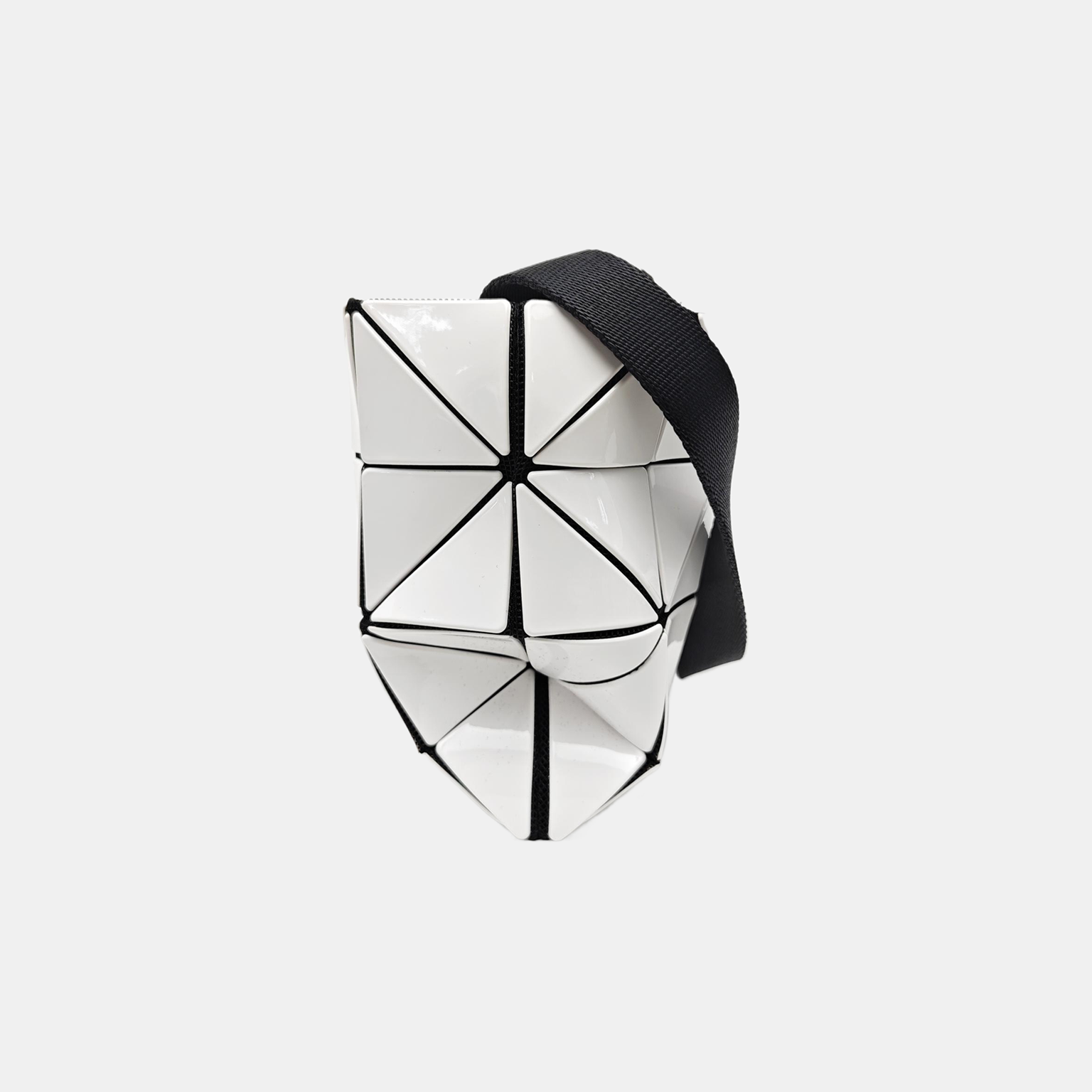Special Material Shoulder Bag White