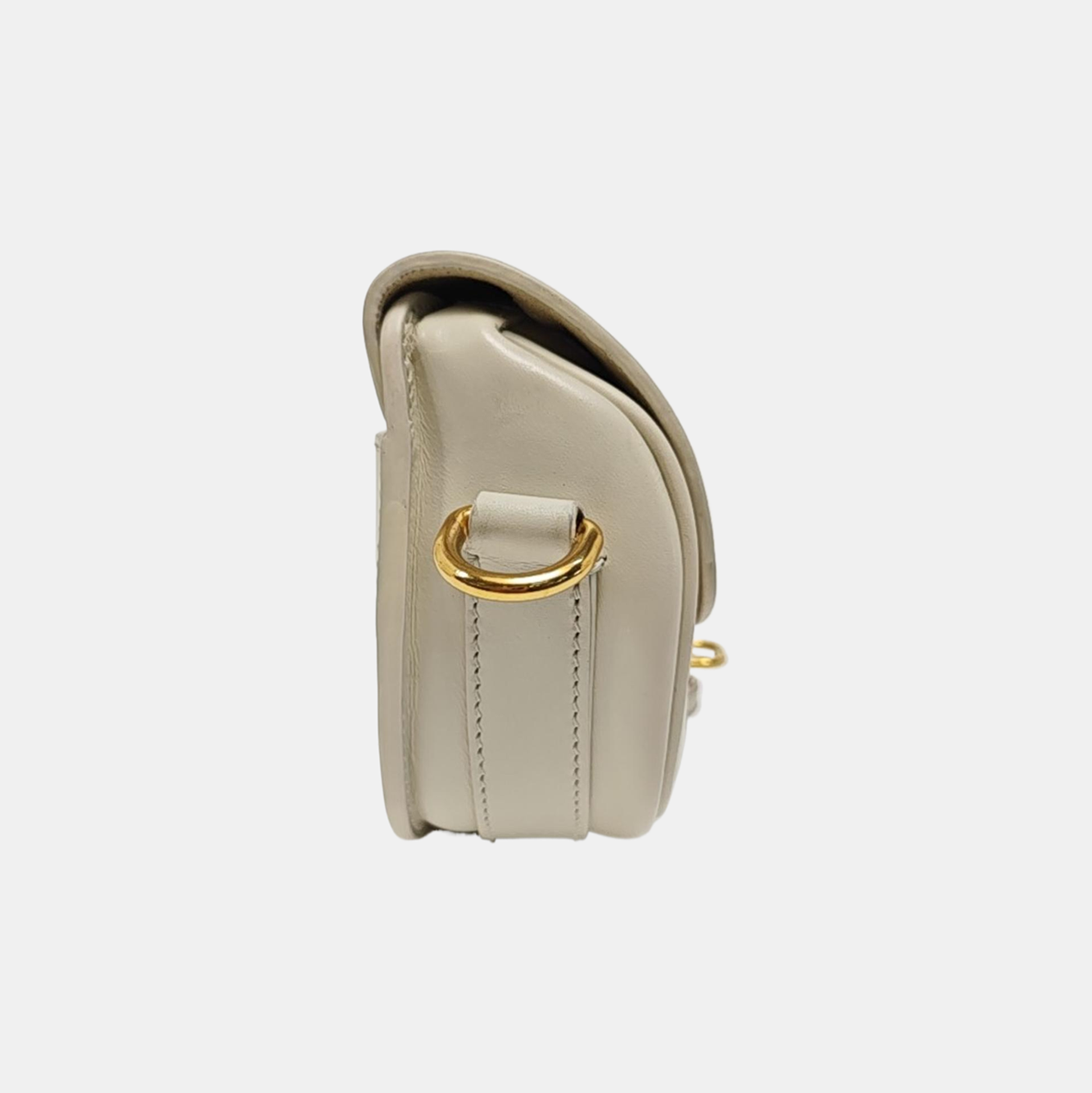 Bobby Medium Calfskin White