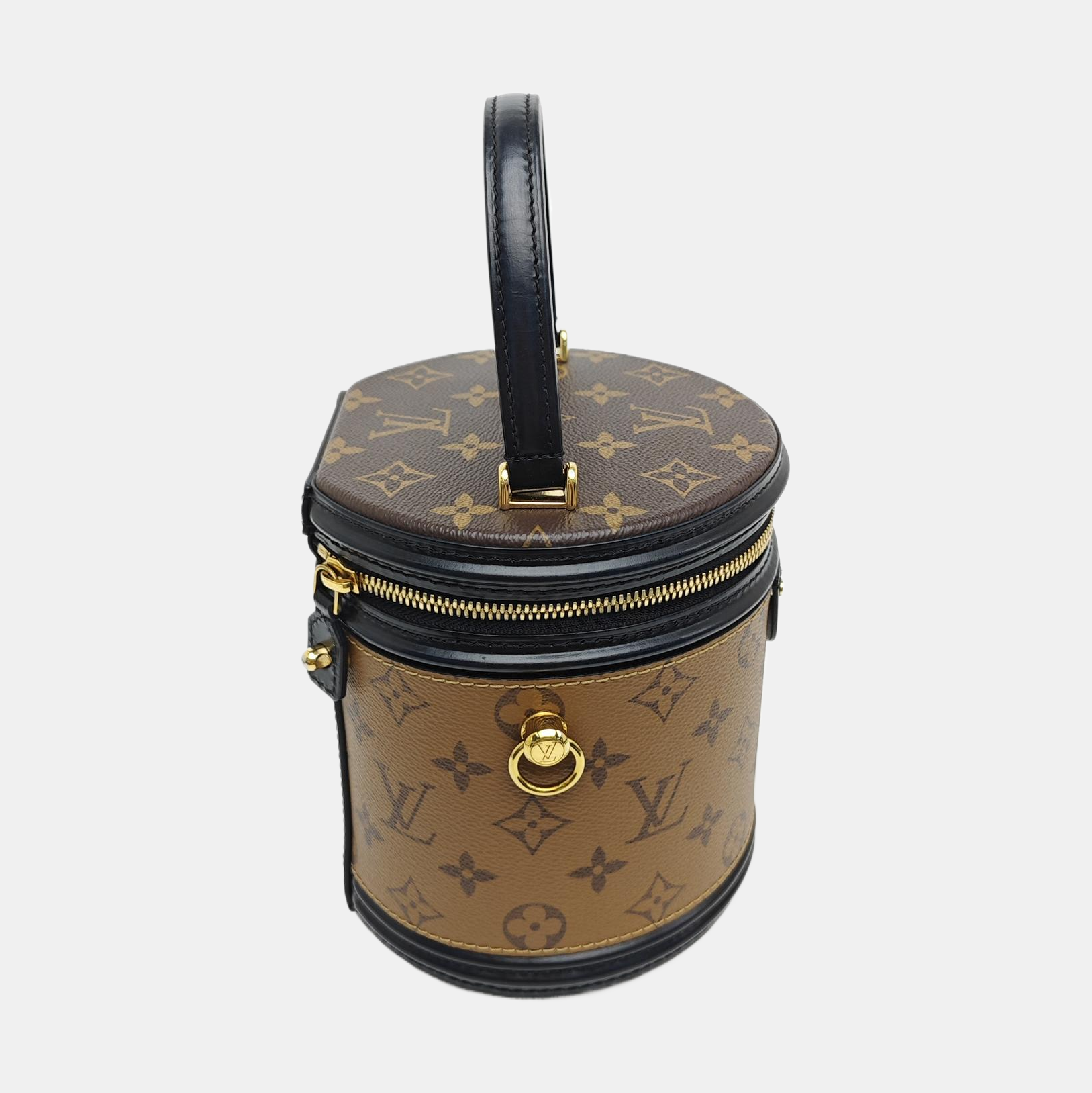 CANNES PM Monogram Coated Canvas Brown